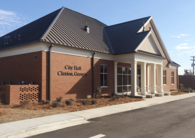 Akins Construction | Claxton City Hall, Claxton, GA